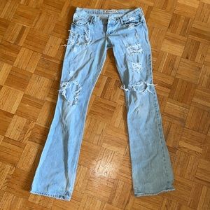 Hollister distressed jeans